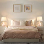 GyroVu 18" Table Lamp Set of 2, Ceramic Lamp Classic Beside Lamps Nightstand - Image 5