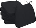 AAAAAcessories D-Shaped Chair Cushions, Machine-Washable Cover by AAAAAcessories