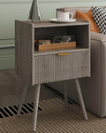 Veegle Nightstand, Modern Bedside Table by Unknown