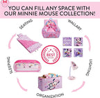 Disney Minnie Mouse Toddler Folding Saucer Chair – 19" Soft Plush Seat - Image 7