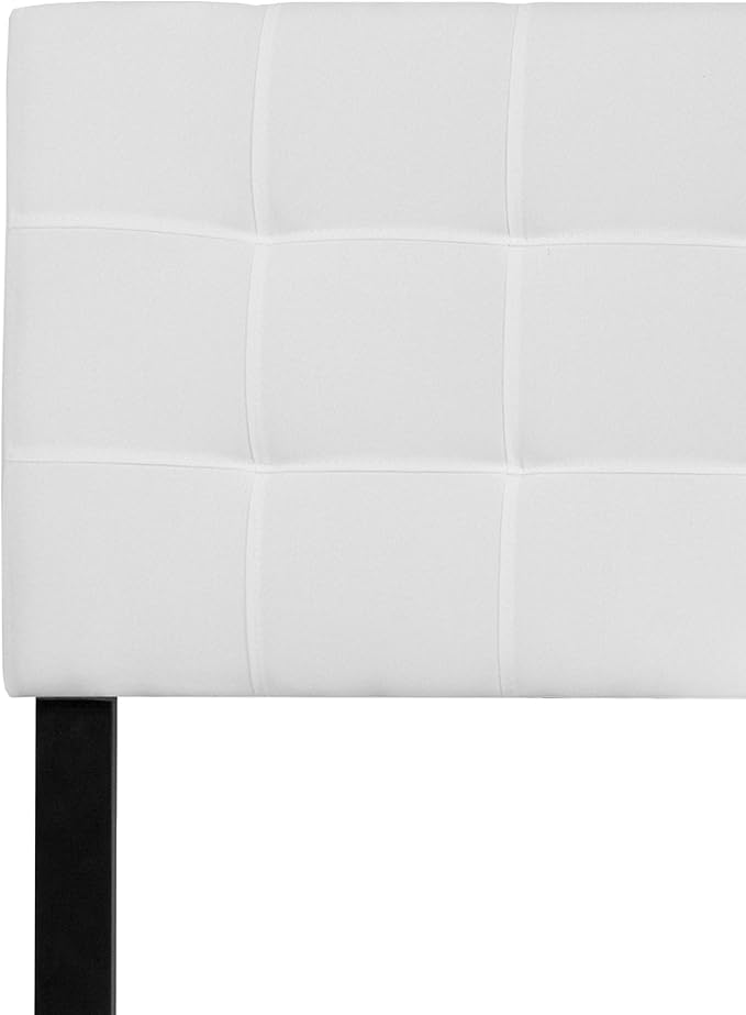 Flash Furniture Bedford Box Stitch Tufted Upholstered King Size Headboard in - Image 4