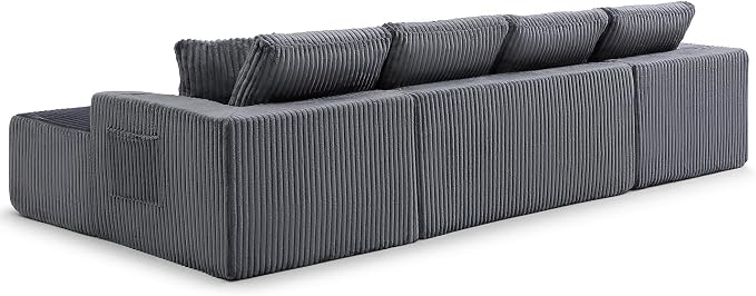 124" Oversized Sectional Couches - Image 8