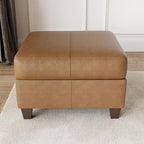 EASE MOOSE Faux Leather Square Ottoman Module - Image 3