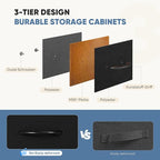 DUMOS 9 Drawer Dresser for Bedroom, Fabric Storage Organizer - Image 4