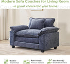 Oprisen Modular Sectional Sofa, Comfy Cloud Couch Sectional Sofa, Chenille Sofa - Image 7