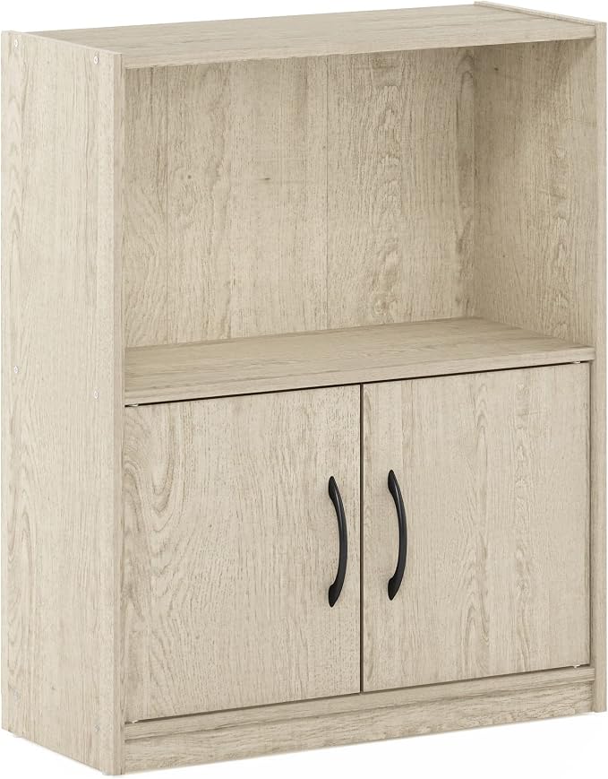Furinno GRUEN Book Shelf, 2-Tier Small Bookshelf, Bookcase - Image 6