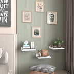 RYOFOBETTO Small Floating Shelf, 6X9 Inches Farmhouse Wall Shelves - Image 5