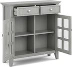 SIMPLIHOME Acadian Storage Cabinet - Image 4
