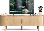 ZttRiee TV Stand for TVs up to 60 Inch, Entertainment Center - Image 7