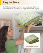RELEANY Washable Area Rug, Small 2'6"x4', Water Repellent, Pet Friendly - Image 5