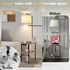 PESRAE Floor Lamp with Table, Lamps - Image 6