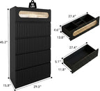 senlin Fluted 5 Drawer Dresser, - Image 2