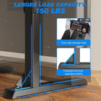 Rfiver Table Top TV Stand with Height Adjustable TV Legs, TV Stands Base with - Image 4