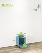 Elegant Matte Storage Cart - Image 2