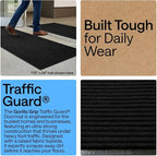 GORILLA GRIP Waterproof Traffic Guard Door Mat, Indoor Outdoor Heavy Duty - Image 3