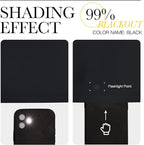 NICETOWN Patio Blackout Curtain Shades - Image 9