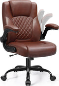 Leather Office Chair, PU Home Computer Desk Chairs by BrickAttic