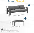 Wisteria Lane Metal Patio Furniture Set - Image 2