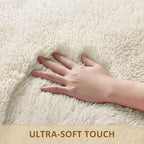 Ophanie Small Ivory Entryway Throw Rugs - Image 2