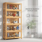 Display Cabinet with Acrylic Door, 5-Tier Curio Display Cabinet, Display Case - Image 4