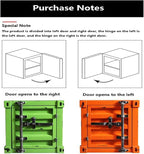ZHAOYONGLI-End Tables Industrial Nightstand Table, 15.7x14.9x18.9 inches - Image 5