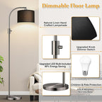 Nintiue Upgraded Modern Arc Dimmable Tall Standing Floor Lamp - Image 4