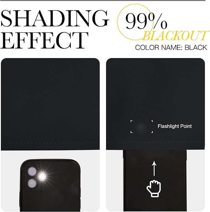 NICETOWN Black Out Curtains for Bedroom 84 inches Long - Image 8