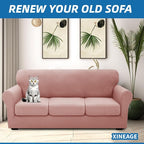 XINEAGE New 4 Pieces Extra Large Couch Covers - Image 4