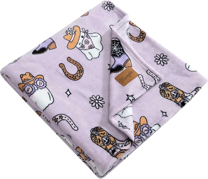 Wrangler - Throw Blanket, 50 x 70, Ultra-Soft Printed Plush Blanket by Wrangler%C2%AE