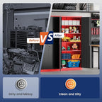 Yizosh Metal Garage Storage Cabinet - Image 9