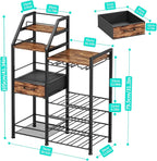 HapiRm Wine Rack Freestanding Floor - Image 5