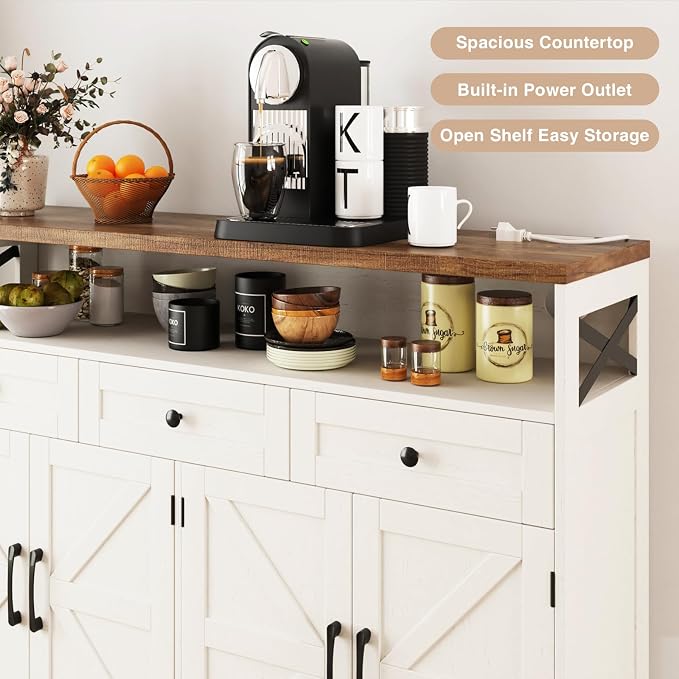 Befrases Farmhouse Buffet Cabinet - Image 8