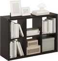 Furinno Cubicle Book Shelf, 6-Cube Bookshelf, Extra Thick Frame Horizontally & by Furinno-FitsYourSpaceFitsYourBudget