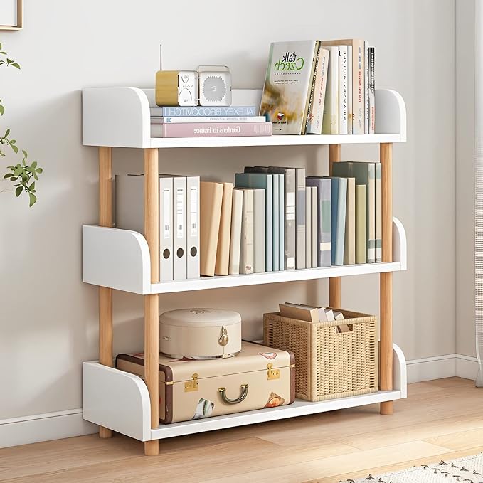OSCHF 3-Tier Wooden Open Bookcase by OSCHF