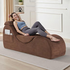 Yoga Chair Lounge for Adult, Ergonomic Chaise Lounge Chair by LEIMAOFC