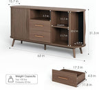 JOINICE 63" Fluted Storage Cabinet - Image 2