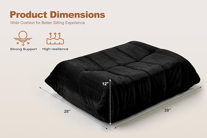Bean Bag Pouf Ottoman, Foot Stool, Foot Rest - Image 2