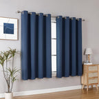 ChrisDowa Blackout Curtains for Bedroom and Living Room 45 Inches Long | 2 - Image 6