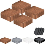 shouwuhho Furniture Risers, 4 Pack Bed Risers by EnjoyLifeEnjoyHappiness