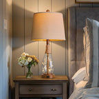 OYEARS 23" USB A+C Table Lamps for Bedroom Living Room Modern Bedside Lamps - Image 5