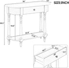 Retro Curved Console Table - Image 2