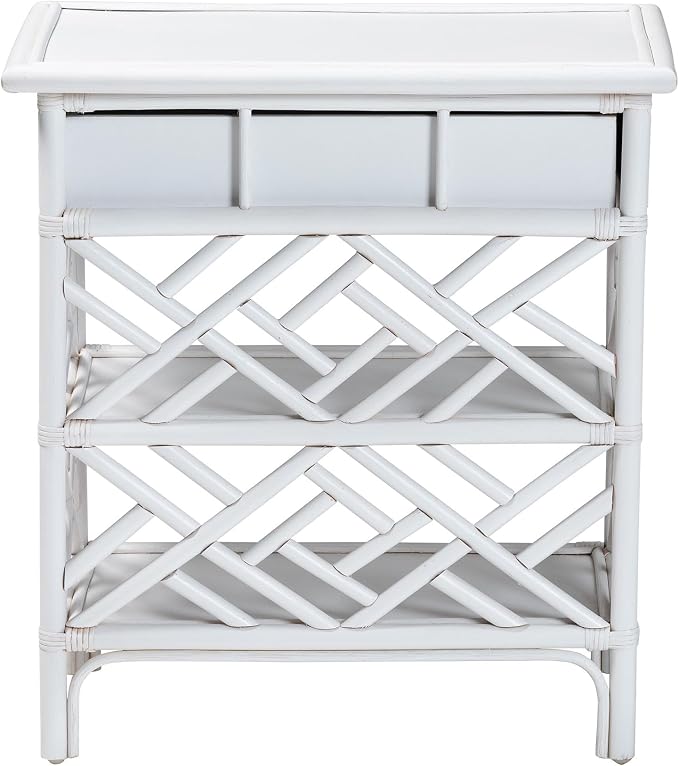 bali & pari Tiaret Natural Rattan Nightstand - Image 7
