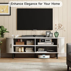 ONBRILL 63" TV Stand with Power Outlet - Image 3