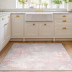 RELEANY Washable 4'x6' Abstract Area Rug - Image 9