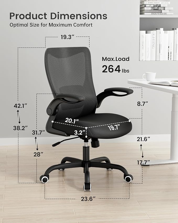 MUXX.STIL Office Chair, Ergonomic Desk Chair - Image 2