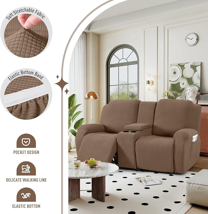 TAOCOCO Loveseat Recliner Cover - Image 3