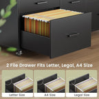 SEDETA 6 Drawer File Cabinet - Image 3