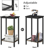 HOOBRO Tall Side Table, Industrial End Telephone Table - Image 8