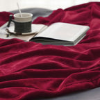 Bedsure GentleSoft Fleece Throw XL Blanket Red - Image 4