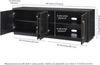 Henn&Hart Tillman Rectangular TV Stand - Image 3
